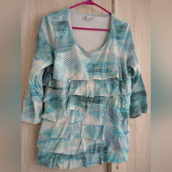 Cmc By Color Me Cotton Layered Shirt - Picture 2 of 7